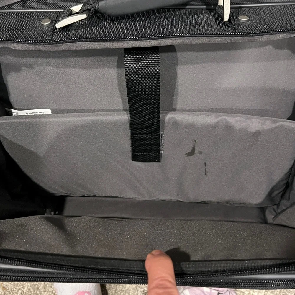 Samsonite Black Laptop Shoulder Messenger Bag